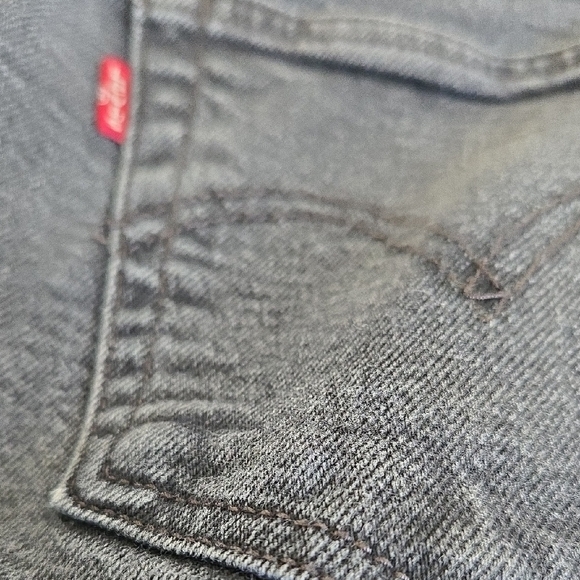 Levi's Washed Black Wedgie Skinny Jeans 25 - Picture 5 of 5